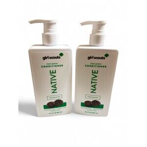 Bundle 2 Native Girl Scouts Thin Mints Conditioner 16.5 oz Each Full Size